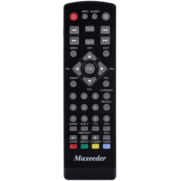 ریموت کنترل گیرنده دیجیتال مکسیدر Maxeeder