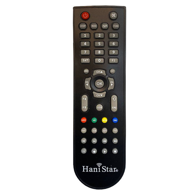 ریموت کنترل رسیور ماهواره هانی استار HaniStar