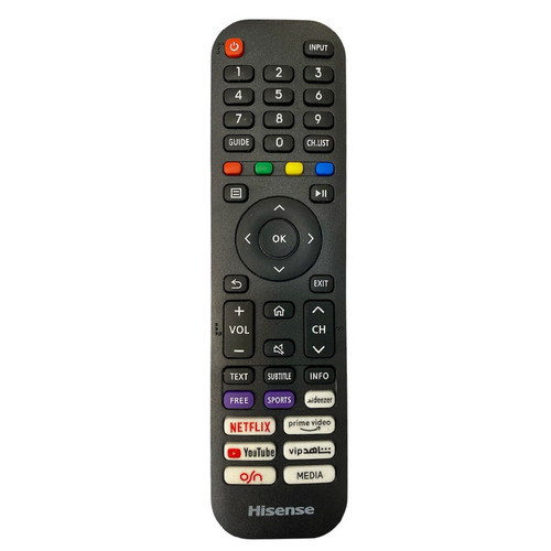 ریموت کنترل تلویزیون هایسنس Hisense