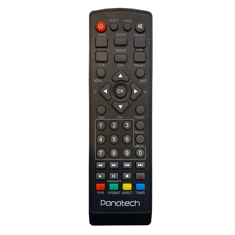ریموت کنترل اصلی گیرنده دیجیتال پاناتک PANATECH