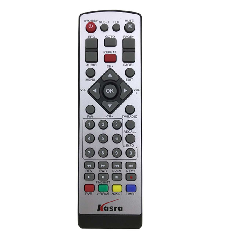 ریموت کنترل اصلی گیرنده دیجیتال کسری KASRA