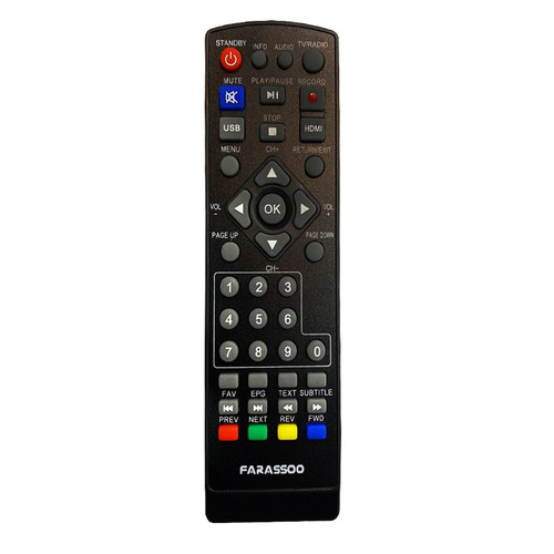 ریموت اصلی کنترل گیرنده فراسو FARASSOO