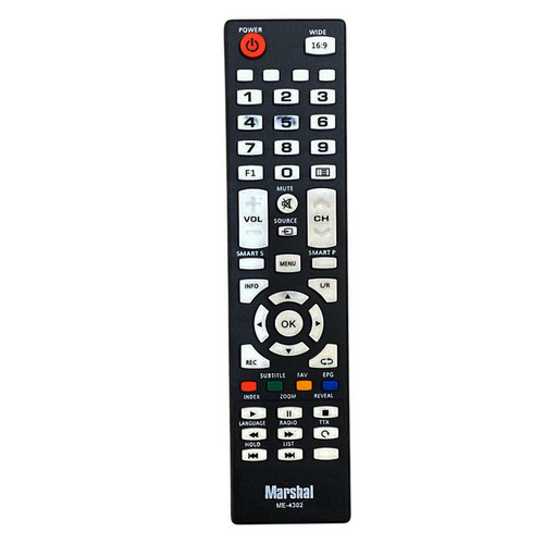 ریموت کنترل اصلی تلویزیون مارشال MERSHAL