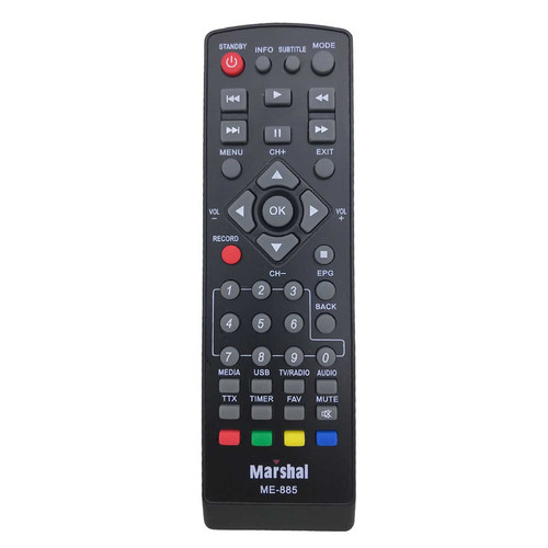 ریموت کنترل اصلی گیرنده دیجیتال مارشال MARSHAL