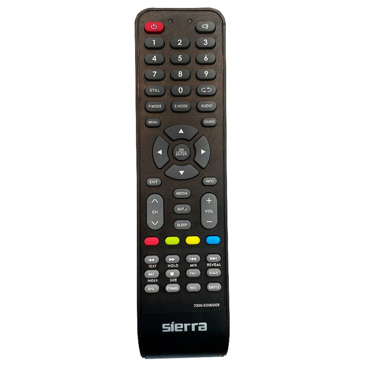 ریموت کنترل اصلی تلویزیون سیرا sierra