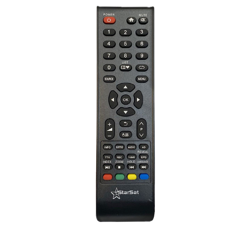 ریموت کنترل اصلی تلویزیون استارست STAR SAT
