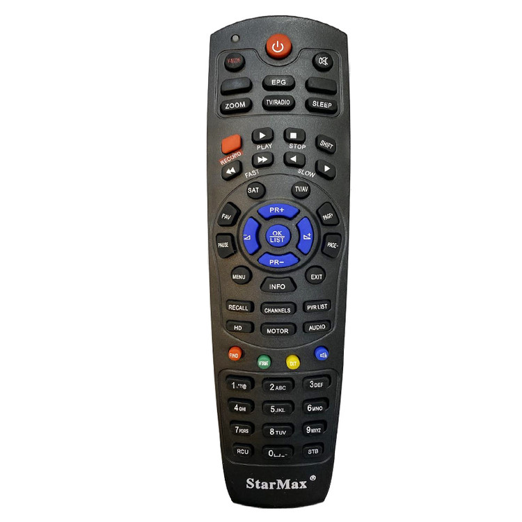 ریموت کنترل اصلی رسیور ماهواره استارمکس STARMAX