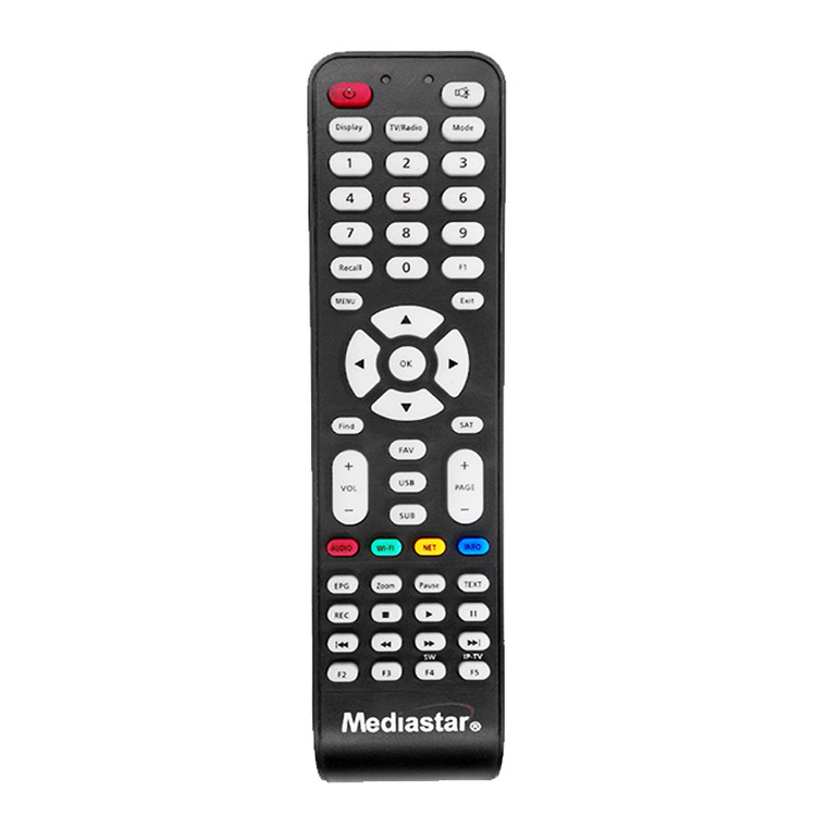 ریموت کنترل رسیور ماهواره مدیا استار Mediastar