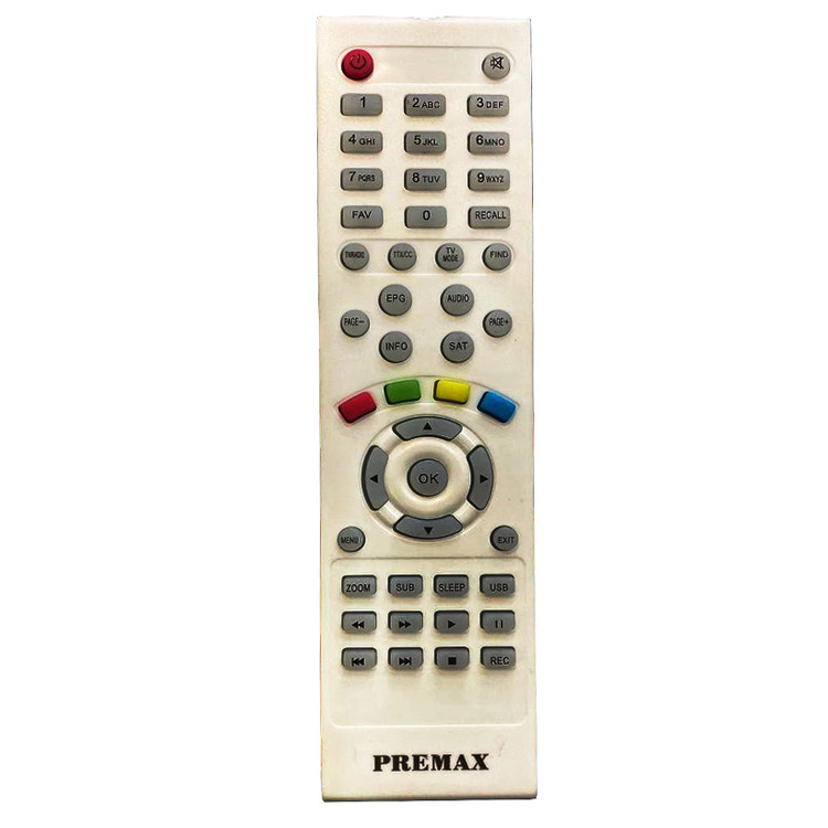 ریموت کنترل اصلی رسیور ماهواره رسیور پریمکس PREMAX