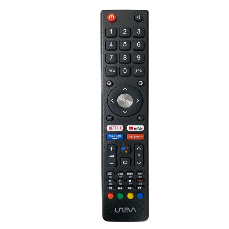 ریموت کنترل اصلی تلویزیون یونیوا UNEVA