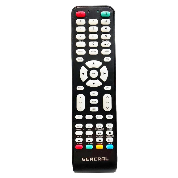 ریموت کنترل اصلی تلویزیون جنرال GENERAL