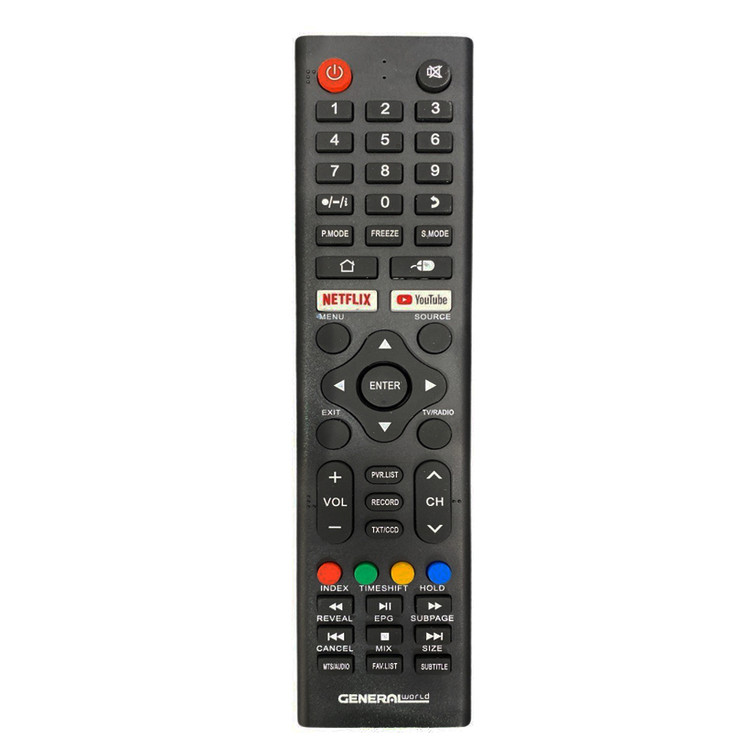 ریموت کنترل اصلی تلویزیون جنرال GENERAL WORLD