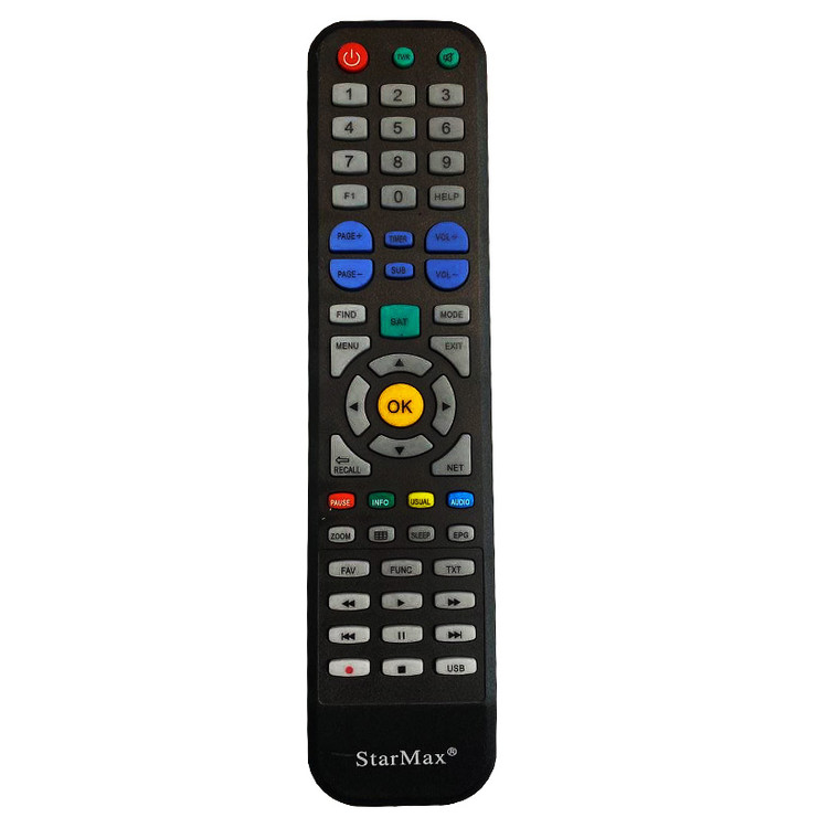 ریموت کنترل اصلی رسیور ماهواره استارمکس STARMAX