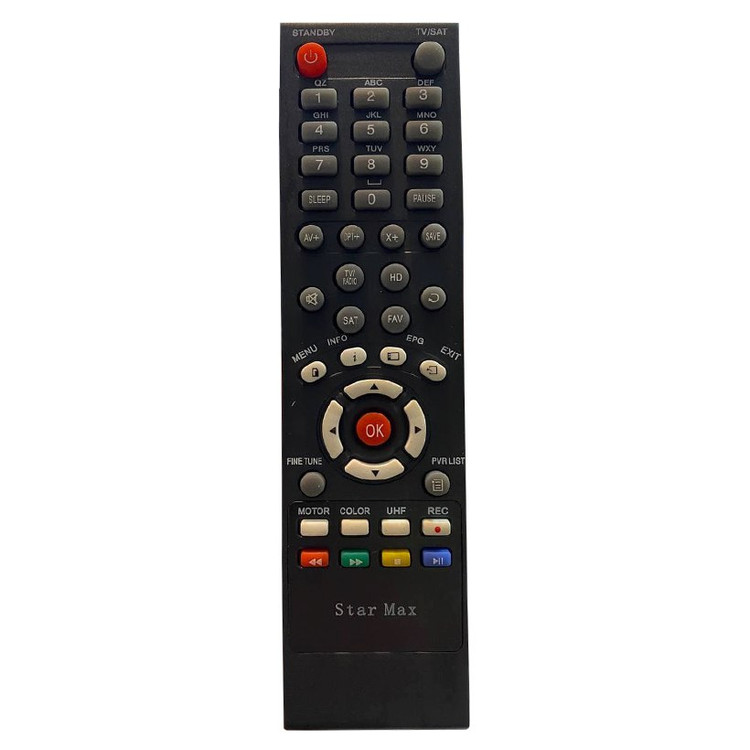 ریموت کنترل اصلی رسیور ماهواره استارمکس STARMAX