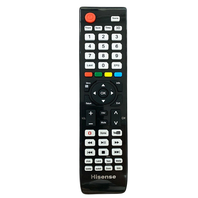 ریموت کنترل اصلی تلویزیون هایسنس Hisense