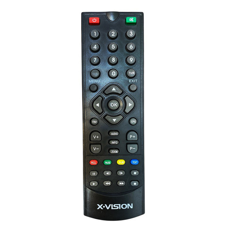 ریموت کنترل گیرنده دیجیتال ایکس ویژن X.VISION