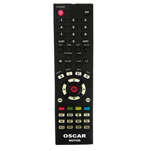 ریموت کنترل اصلی رسیور ماهواره اسکار OSCAR