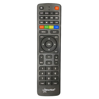 ریموت کنترل اصلی رسیور ماهواره استارست مدل StarSat 230