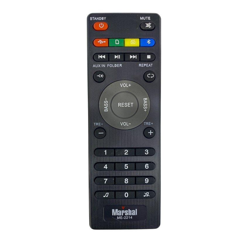 ریموت کنترل اصلی اسپیکر مارشال مدل MARSHAL - 2214