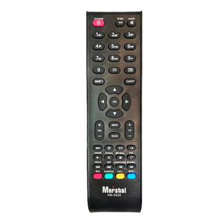 ریموت کنترل اصلی تلویزیون مارشال مدل MARSHAL 3225
