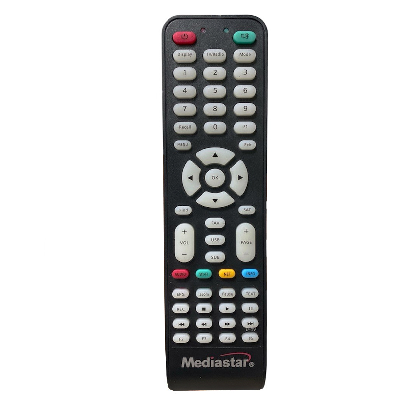 ریموت کنترل اصلی رسیور ماهواره مدیا استار مدل 10000 Mediastar