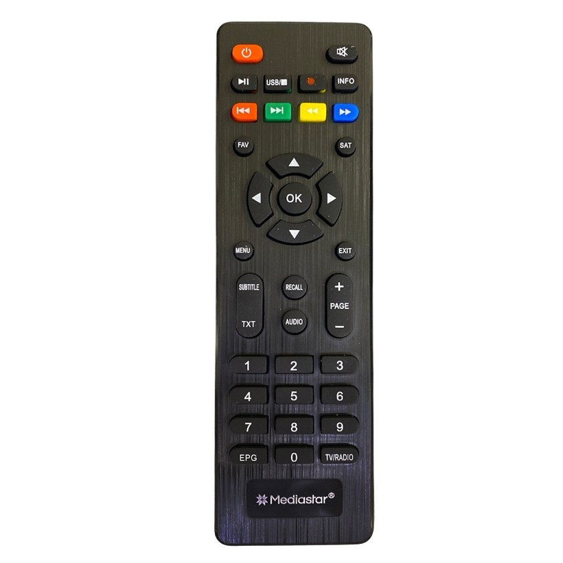 ریموت کنترل رسیور ماهواره مدیا استار مدل Mediastar mini