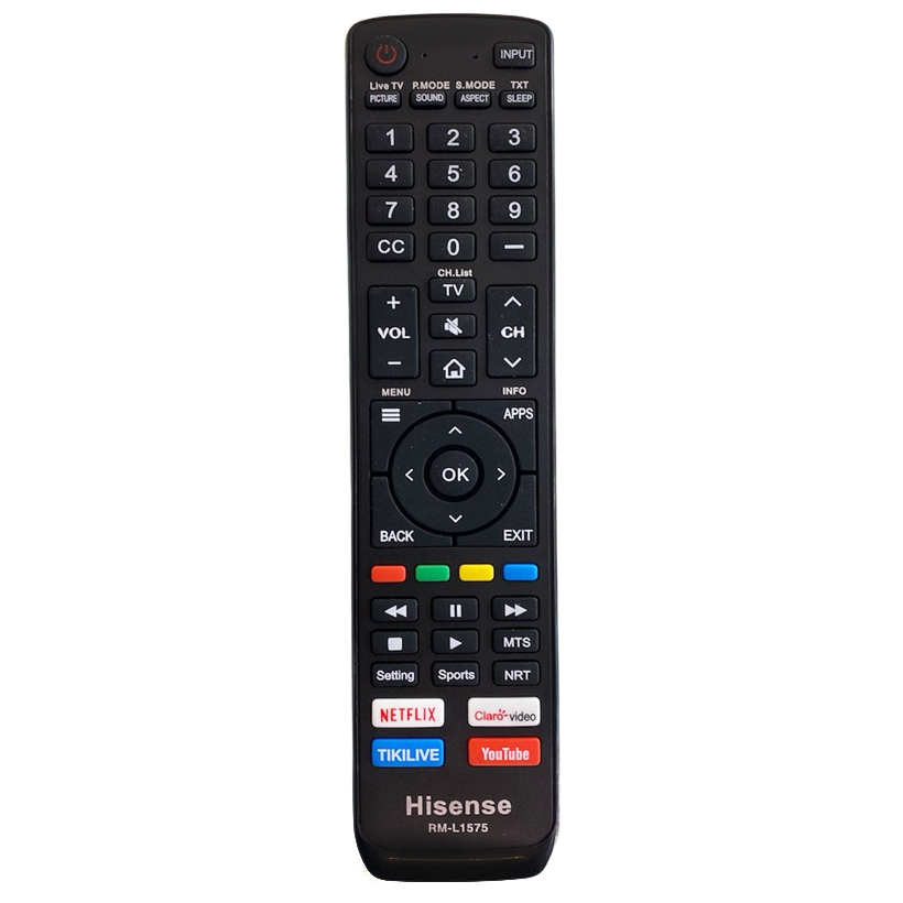 ریموت کنترل اصلی تلویزیون هایسنس مدل Hisense 1575